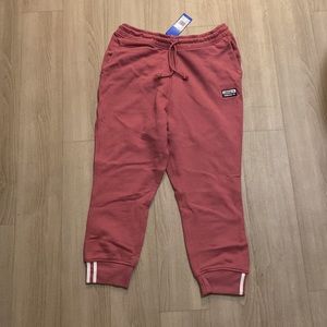 Brand new adidas pink sweatpants! Ankle length